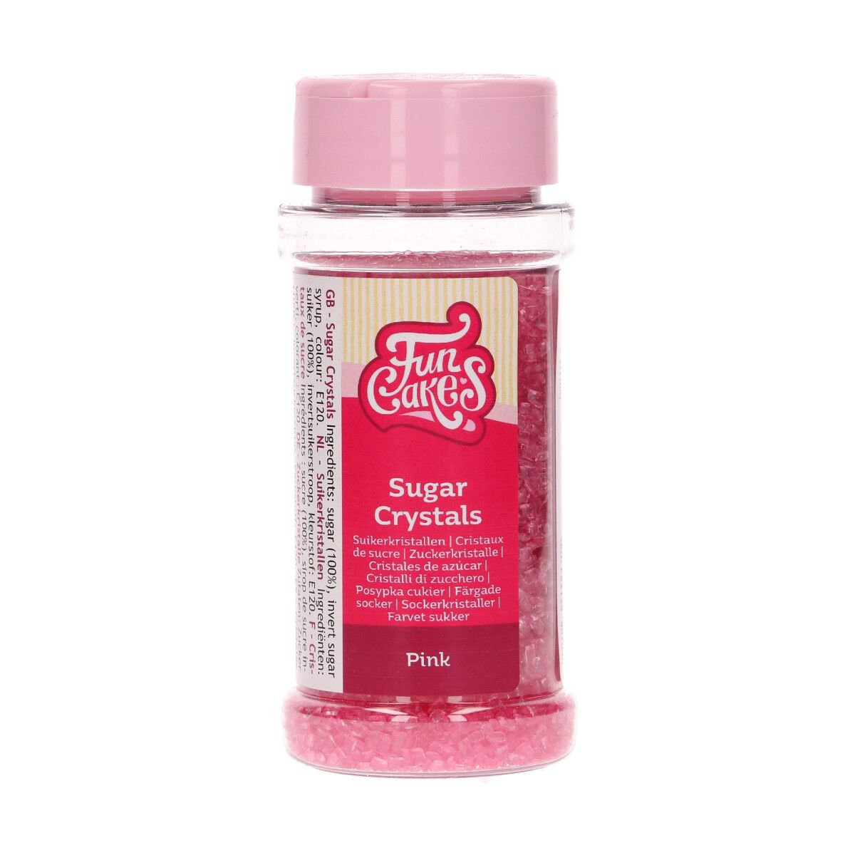 Funcakes - Décor en sucre Sugar Crystal coloré
