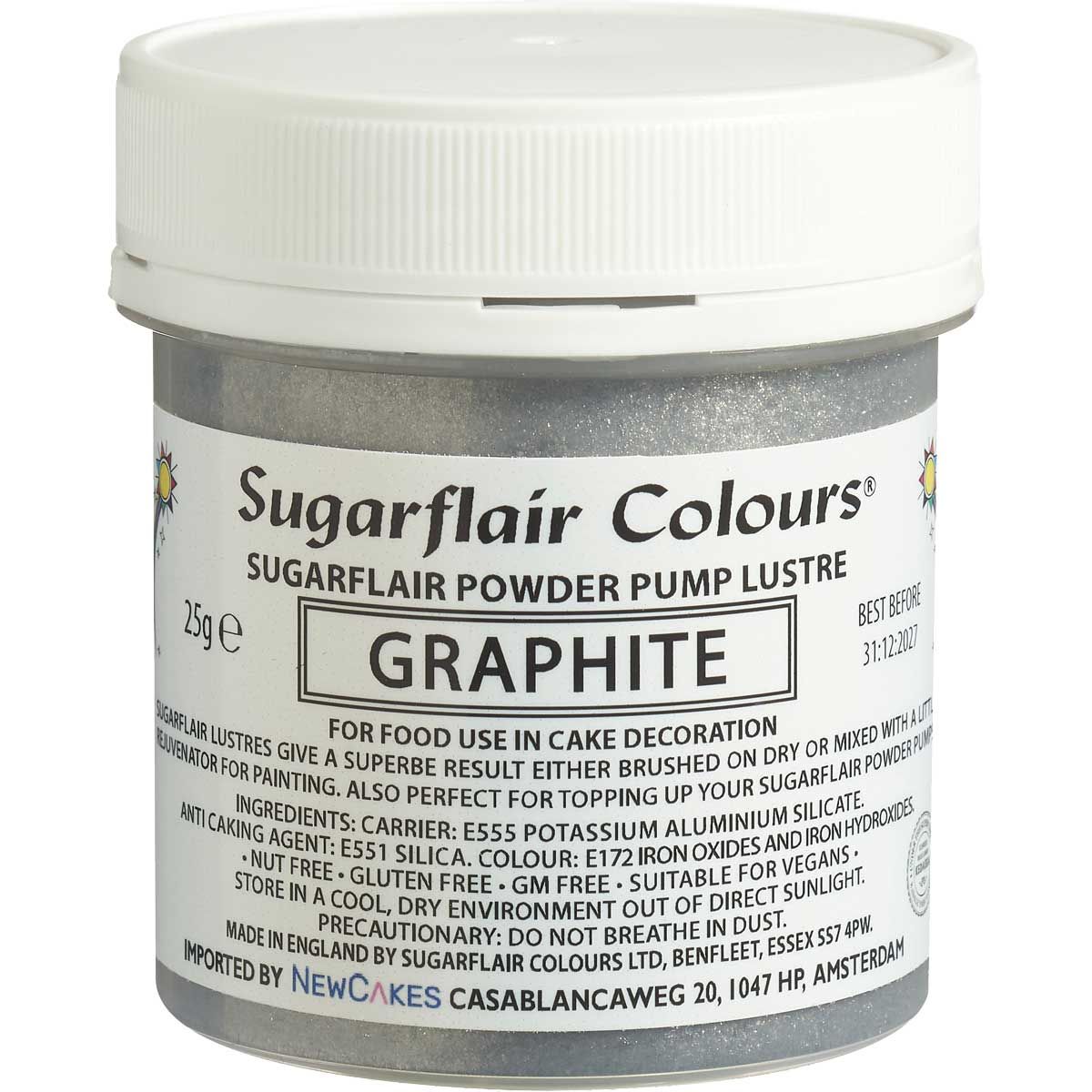 Sugarflair - recharge pour poudre de paillettes en spray 25g