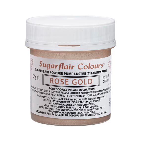Sugarflair - recharge pour poudre de paillettes en spray 25g