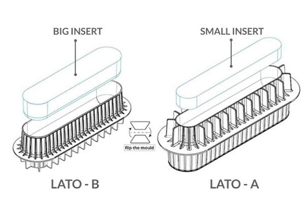 Silikomart - Double insert à bûche