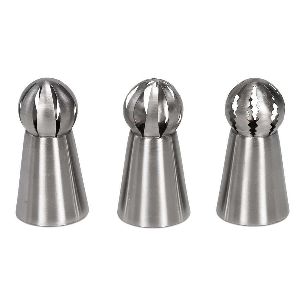 Patisse - Set de 3 douilles russes