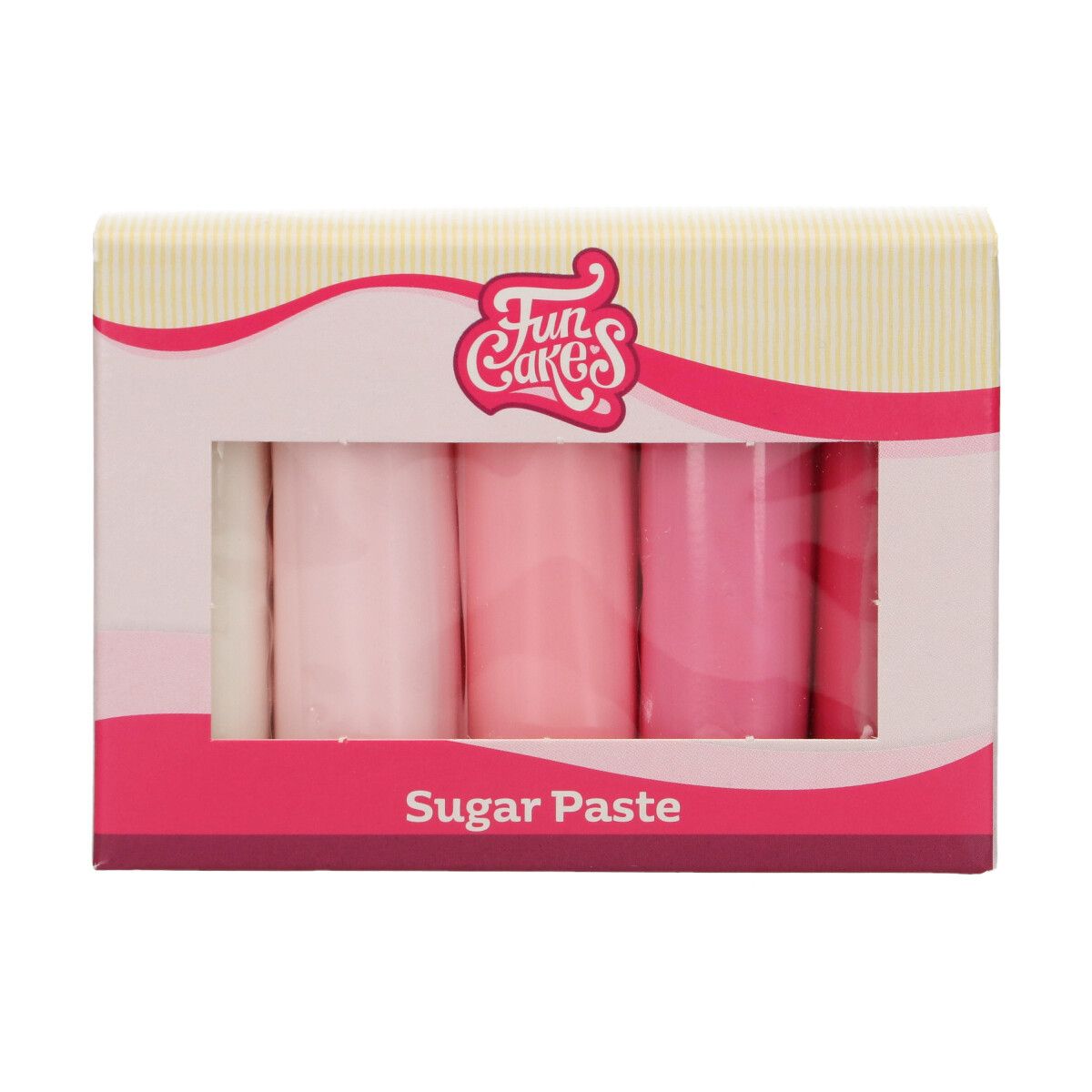 Funcakes - Pâte à sucre, set de couleurs 500g