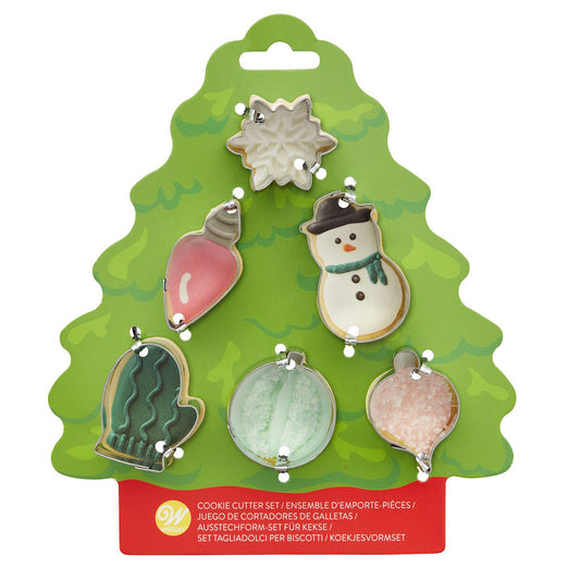 Wilton - Set de 6 Emporte-pièces sapin de noël