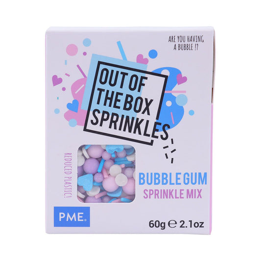 PME - OTB Mix décor en sucre thème Bubble Gum