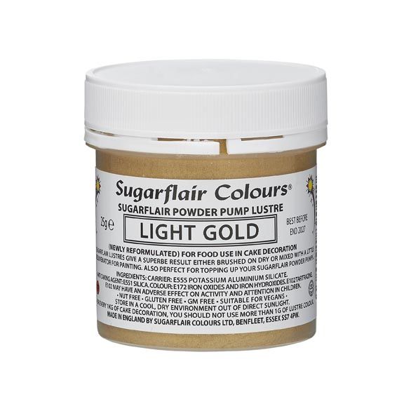 Sugarflair - recharge pour poudre de paillettes en spray 25g