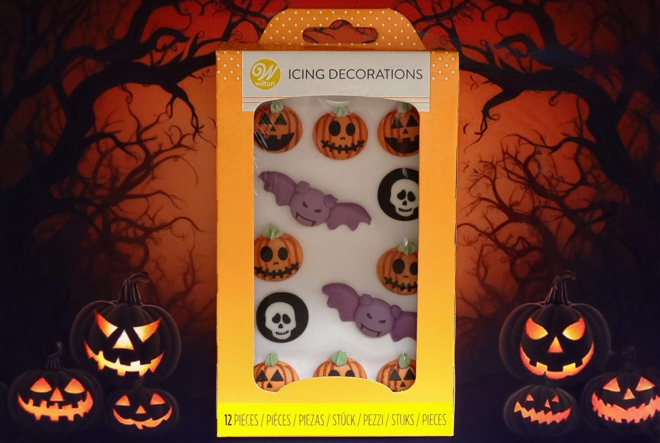 Wilton - décors en sucre Halloween x12