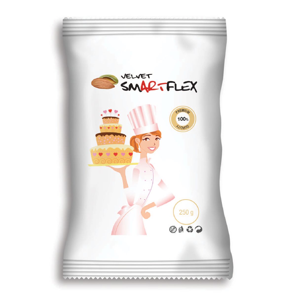 Smartflex - pâte à sucre 250g