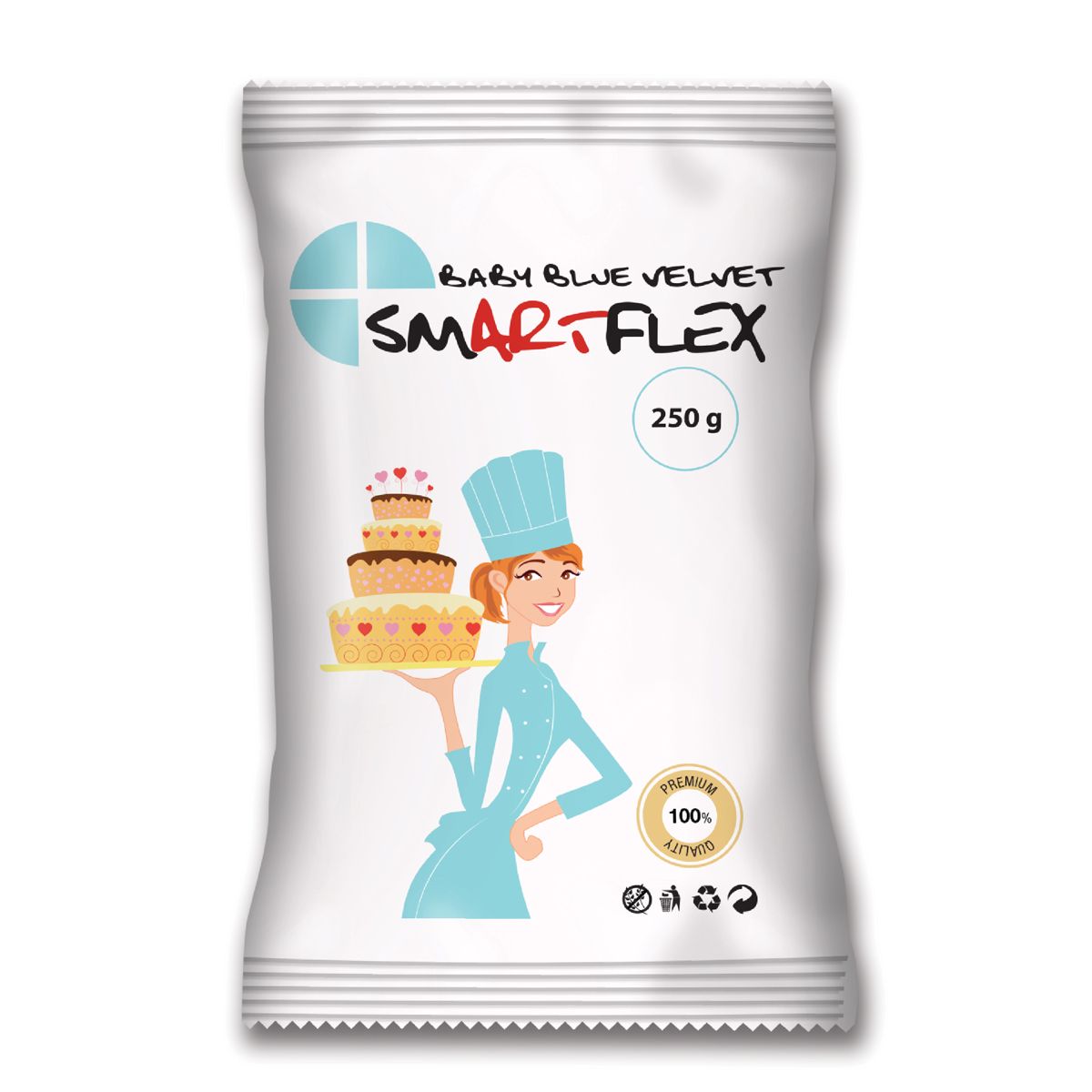 Smartflex - pâte à sucre 250g