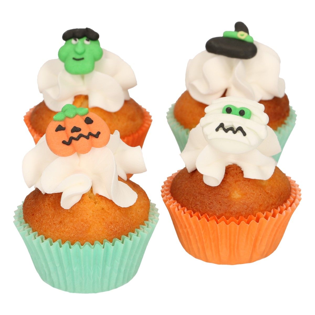 Funcakes - Déco en sucre Halloween x12