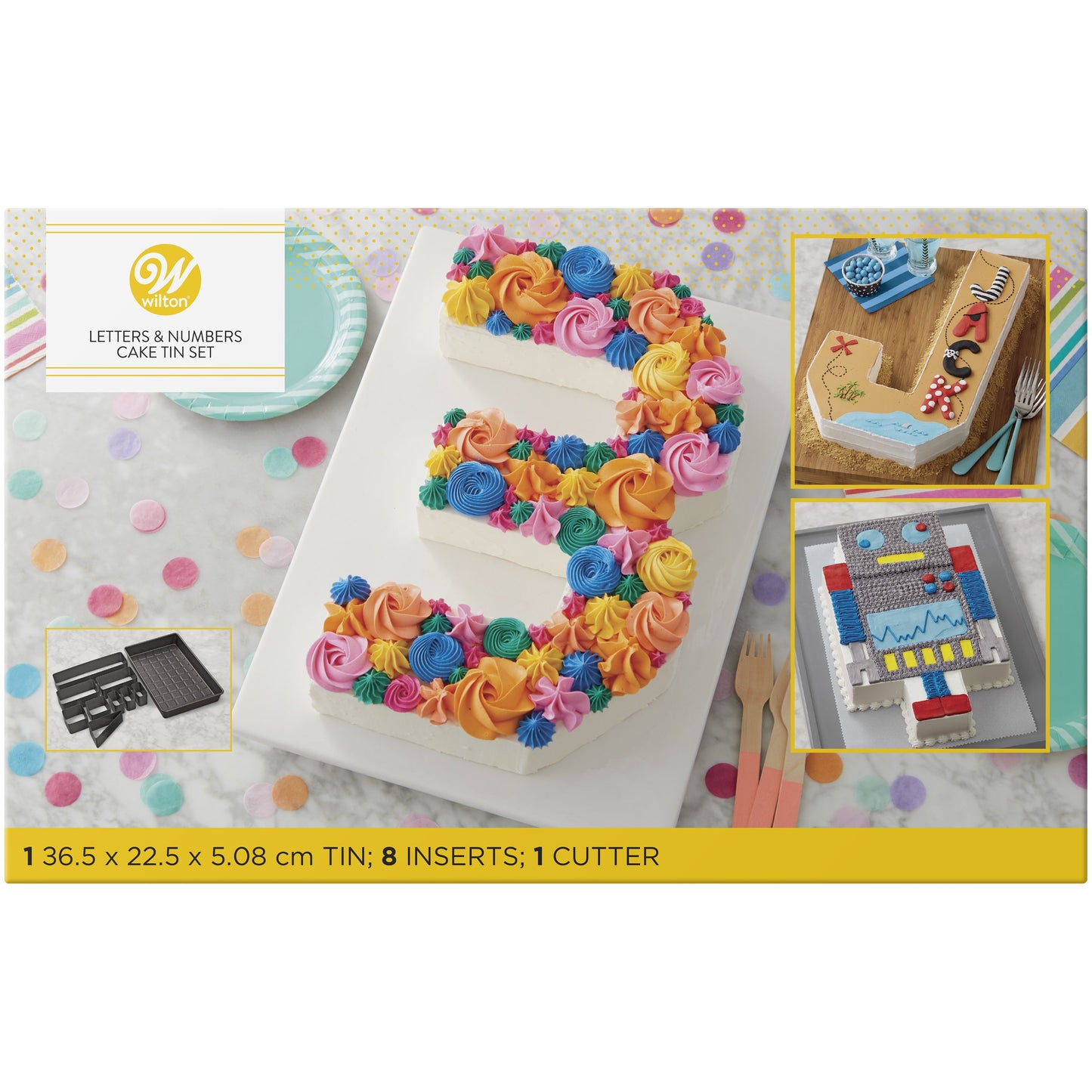 Wilton - Moule letter & number cake