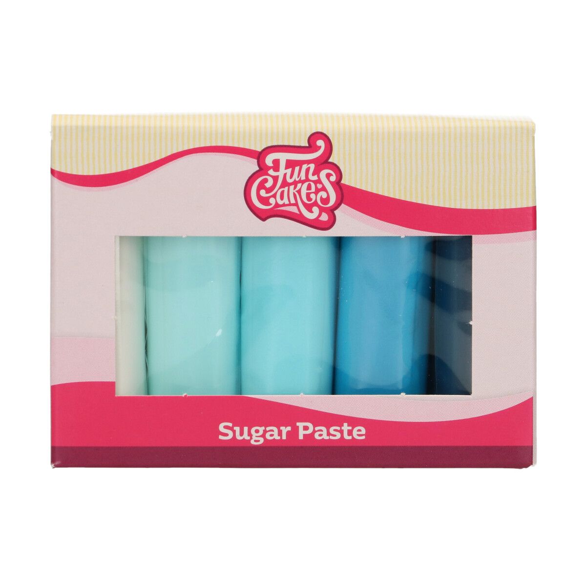 Funcakes - Pâte à sucre, set de couleurs 500g