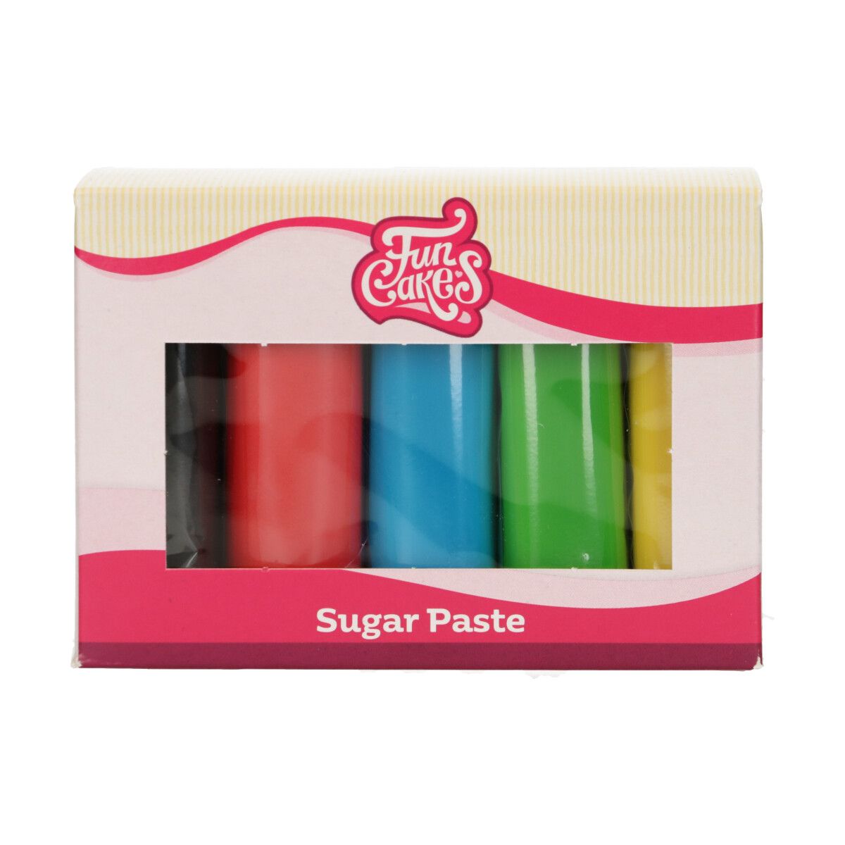 Funcakes - Pâte à sucre, set de couleurs 500g