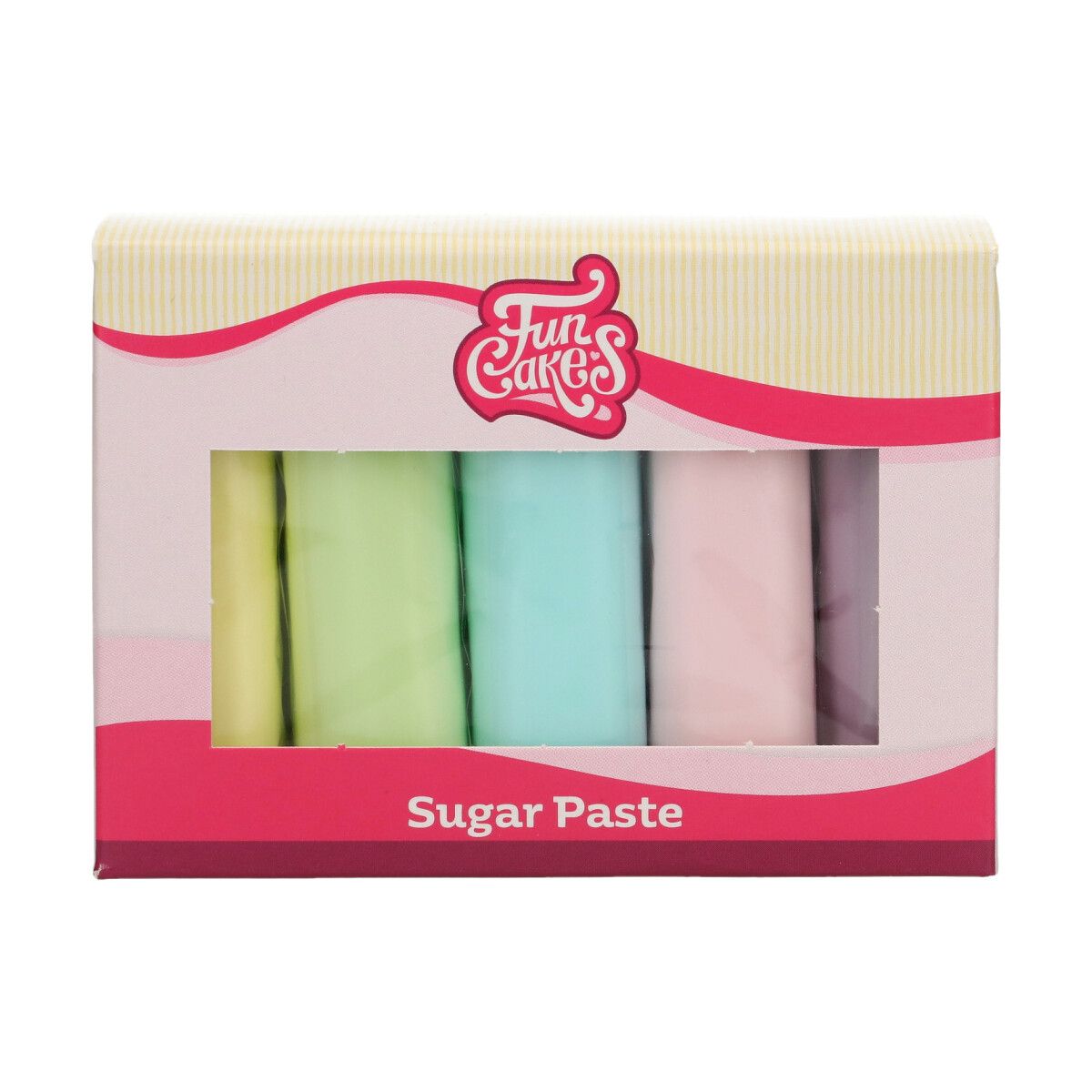 Funcakes - Pâte à sucre, set de couleurs 500g