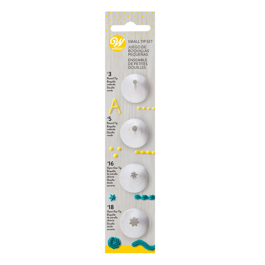 Wilton - set de 4 petites douilles