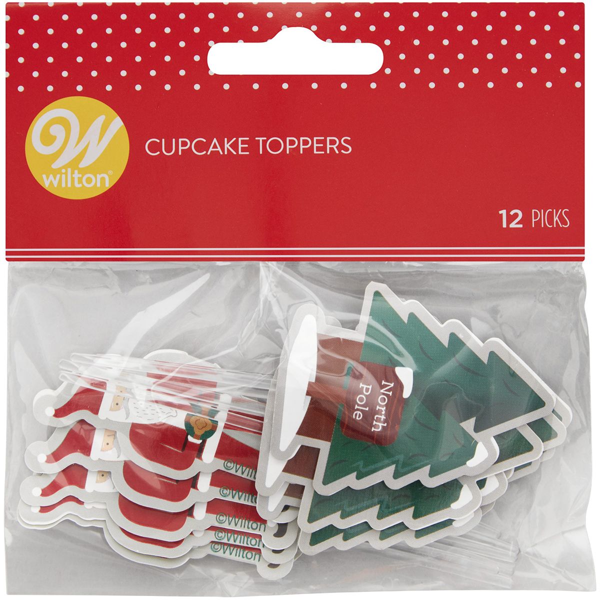 Wilton - Toppers thème noël x12